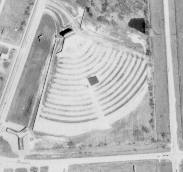 Mt Clemens Drive-In Theatre - Old Aerial